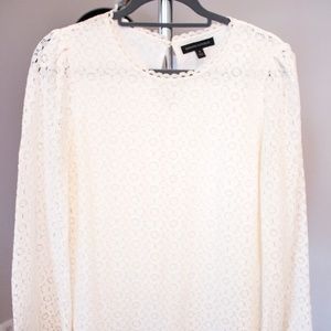 Banana Republic Lace Bell-Sleeve Blouse